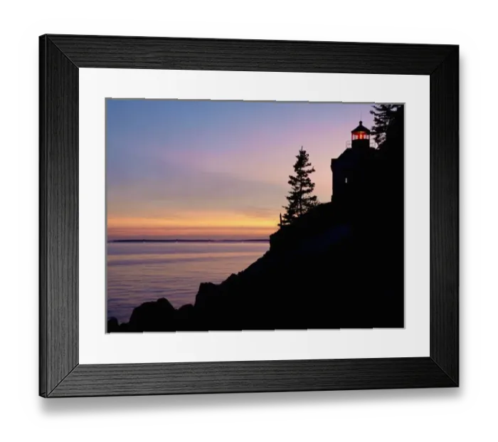 Framed Print : Bass Harbor lighthouse Framed Print : Bass Harbor lighthouse