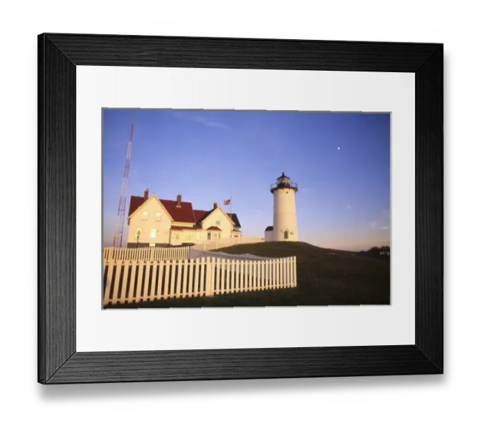 Framed Print : Nobska Lighthouse, Woods Hole, Massachusetts Framed Print : Nobska Lighthouse, Woods Hole, Massachusetts