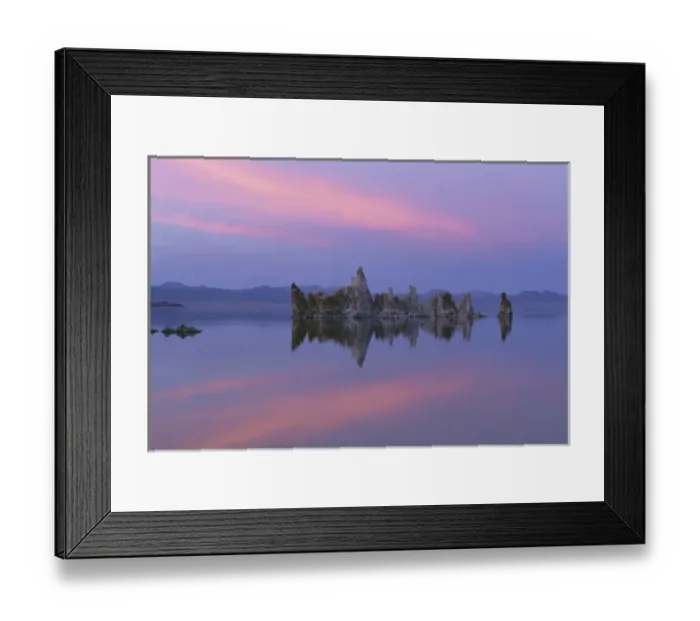 Framed Print : Sunset at Mono Lake, CA Framed Print : Sunset at Mono Lake, CA