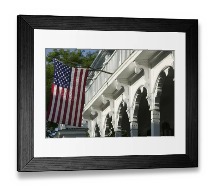 Framed Print : USA, MASSACHUSETTS, Marthas Vineyard: Edgartown, Exterior of the Victorian Inn Framed Print : USA, MASSACHUSETTS, Marthas Vineyard: Edgartown, Exterior of the Victorian Inn