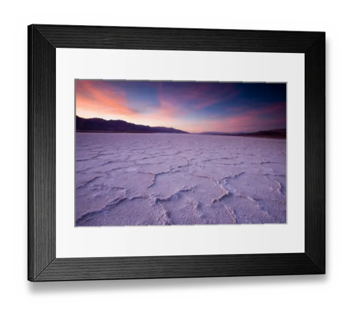 Framed Print : Pressure ridges in the salt pan near Badwater, Death Valley N. P. California Framed Print : Pressure ridges in the salt pan near Badwater, Death Valley N. P. California