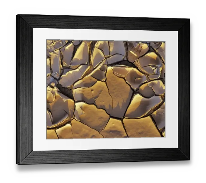 Framed Print : Mud Cracks in Death Valley National Park in California Framed Print : Mud Cracks in Death Valley National Park in California