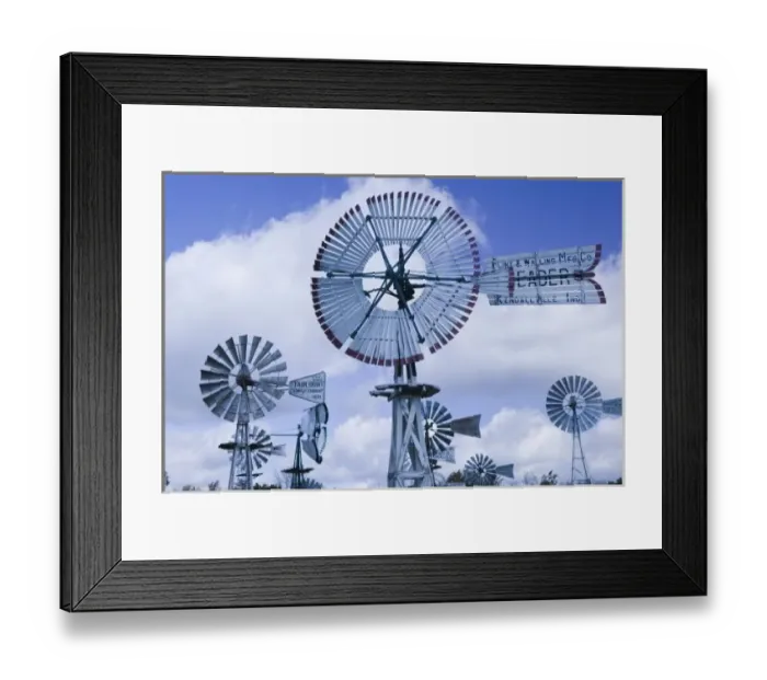 Framed Print : USA, Indiana, Kendallville: Mid, America Windmill MuseumEarly American Windmills Framed Print : USA, Indiana, Kendallville: Mid, America Windmill MuseumEarly American Windmills