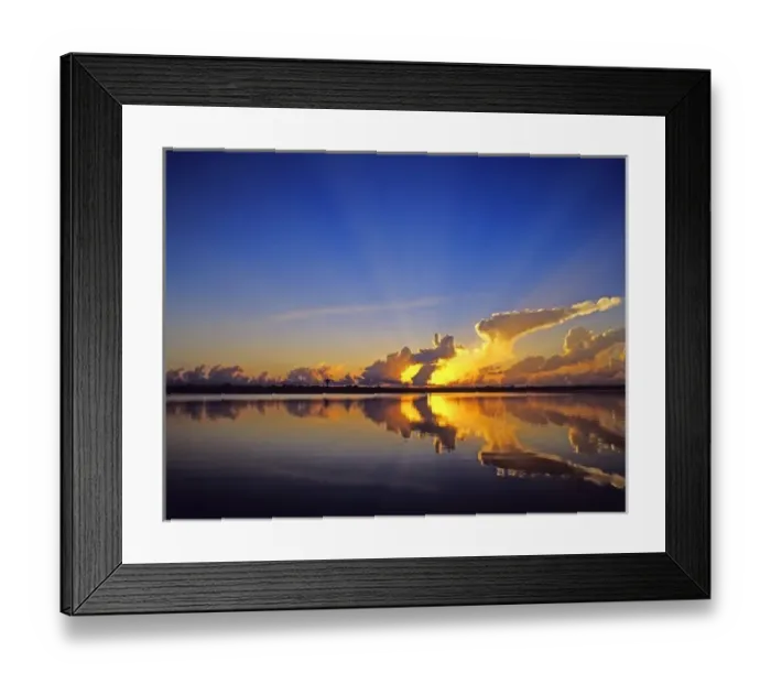 Framed Print : Spectacular Sunset over the Little Muddy River in Williston North Dakota Framed Print : Spectacular Sunset over the Little Muddy River in Williston North Dakota