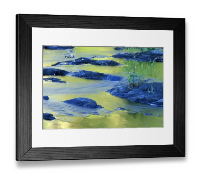 Framed Print : North America, US, NH, Summer reflections in the waters of the Lamprey River below Lee-Hook Road Framed Print : North America, US, NH, Summer reflections in the waters of the Lamprey River below Lee-Hook Road