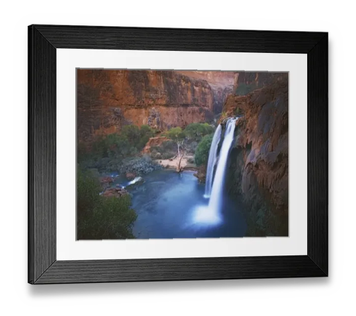 Framed Print : USA, Arizona, Grand Canyon, Havasu Falls
