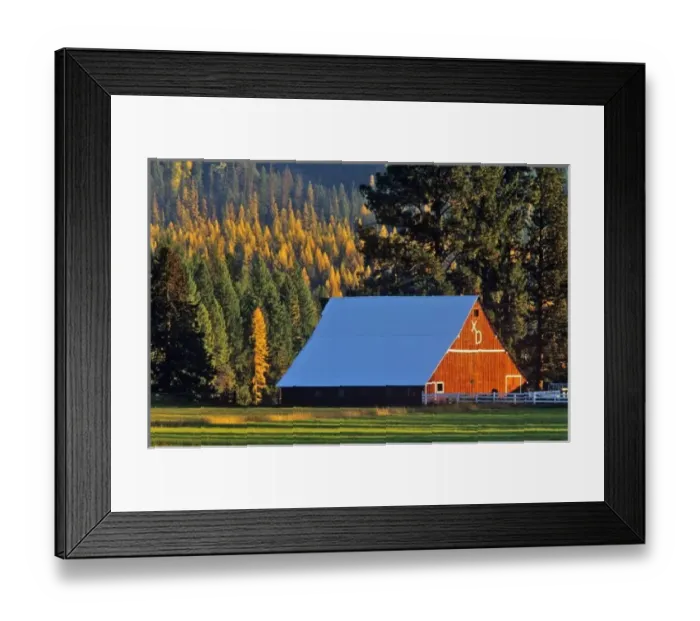 Framed Print : A Farmed red barn built in 1911 near Troy Montana Jim Winslow Ranch Framed Print : A Farmed red barn built in 1911 near Troy Montana Jim Winslow Ranch