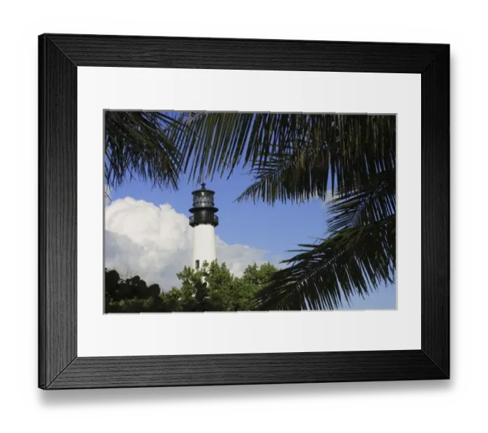 Framed Print : Bill Baggs Cape Florida Lighthouse, Bill Baggs Cape Florida State Park, Built in 1825 Framed Print : Bill Baggs Cape Florida Lighthouse, Bill Baggs Cape Florida State Park, Built in 1825