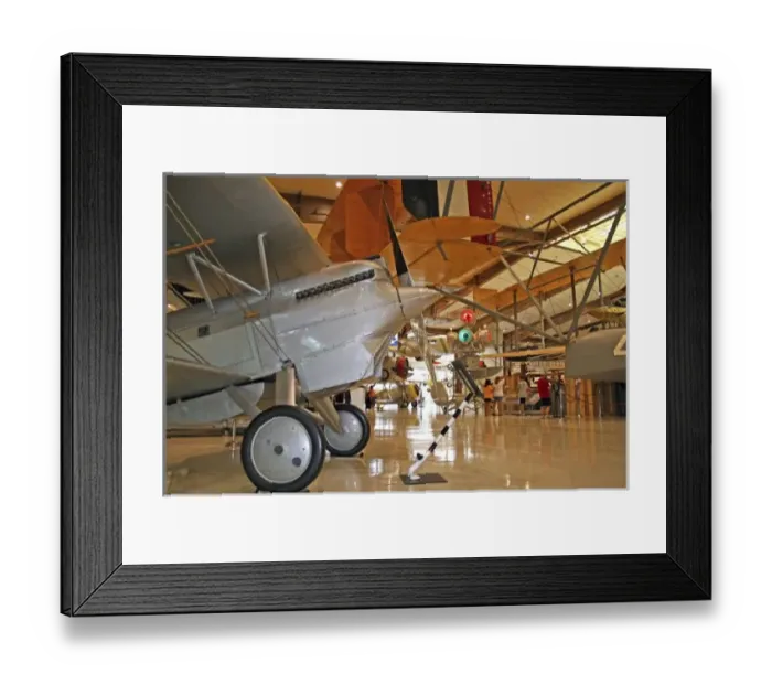 Framed Print : People touring National Museum of Naval Aviation Pensacola, Florida