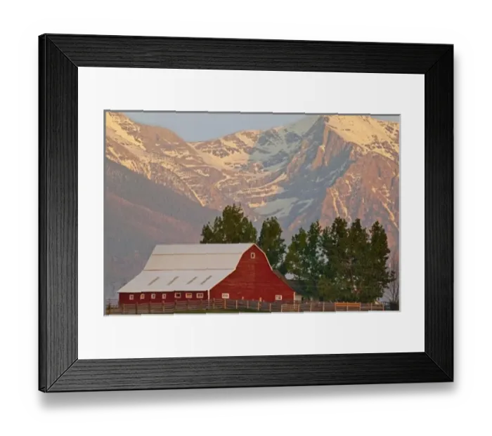 Framed Print : USA, North America, Montana