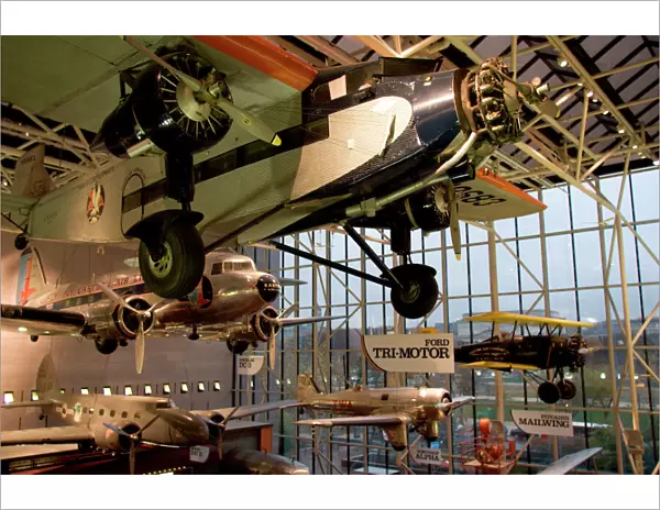 WASHINGTON, D. C. USA. Aircraft displayed in Smithsonian Air and Space Museum