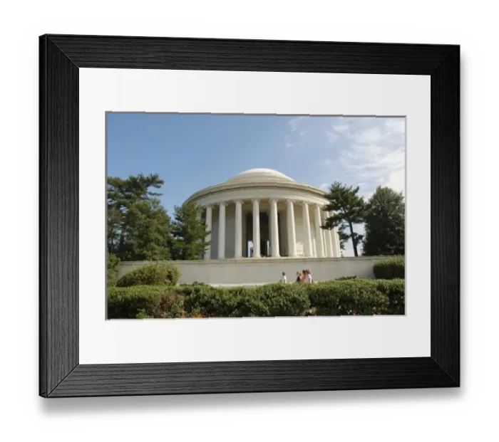 Framed Print : Washington, DC. Thomas Jefferson Memorial