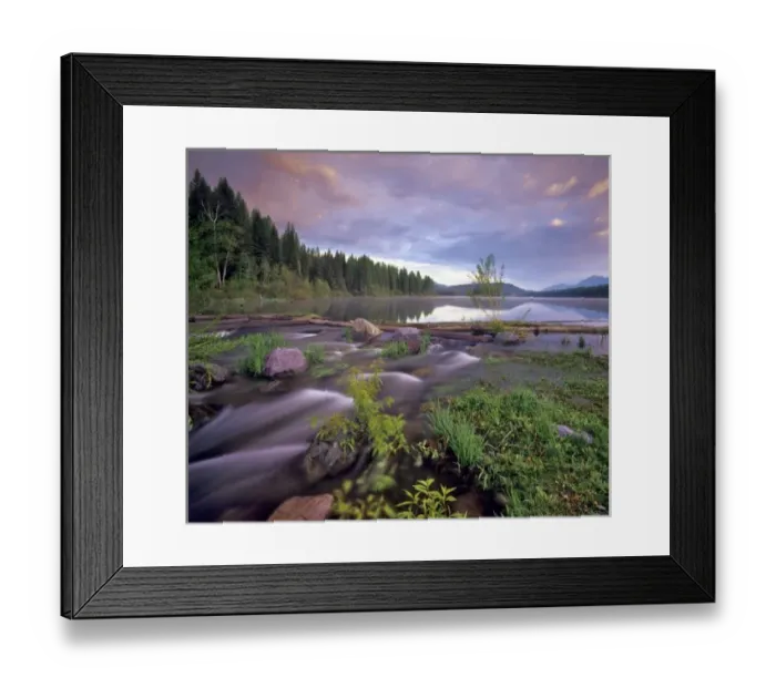 Framed Print : Lower Stillwater Lake in the Flathead National Forest of Montana Framed Print : Lower Stillwater Lake in the Flathead National Forest of Montana