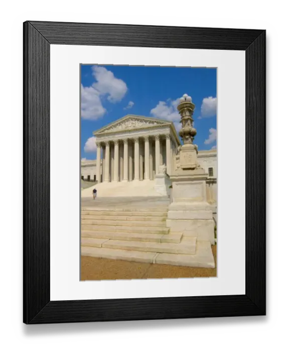 Framed Print : Washington, DC, Supreme Court Building