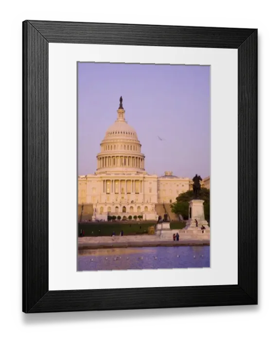 Framed Print : U. S. Capitol, Washington