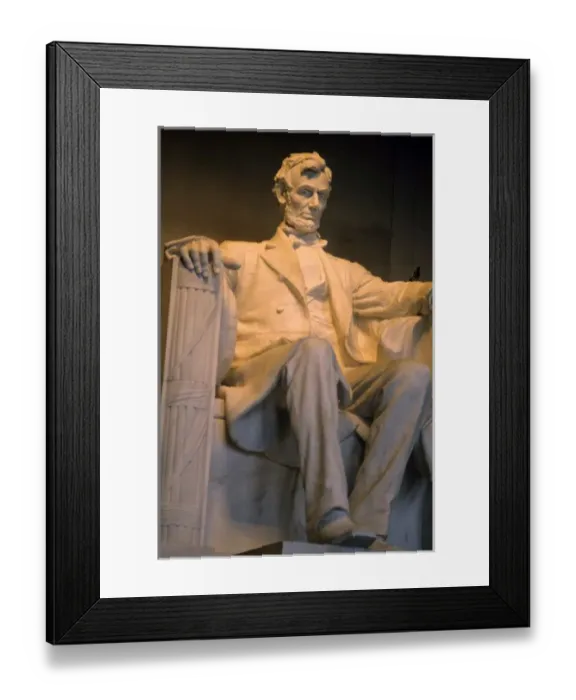 Framed Print : The Lincoln Memorial Framed Print : The Lincoln Memorial