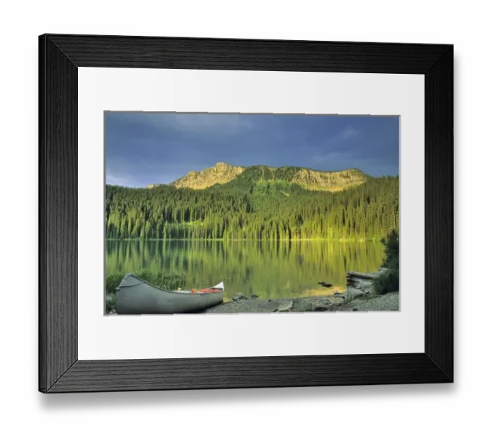 Framed Print : Canoe at Little Framed Print : Canoe at Little