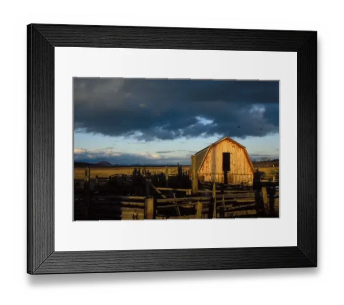 Framed Print : old barn on a ranch on Kodiak Island, Alaska Framed Print : old barn on a ranch on Kodiak Island, Alaska