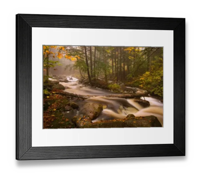 Framed Print : USA, Vermont, East Arlington, Flowing streams along the Appalachian Trail Framed Print : USA, Vermont, East Arlington, Flowing streams along the Appalachian Trail
