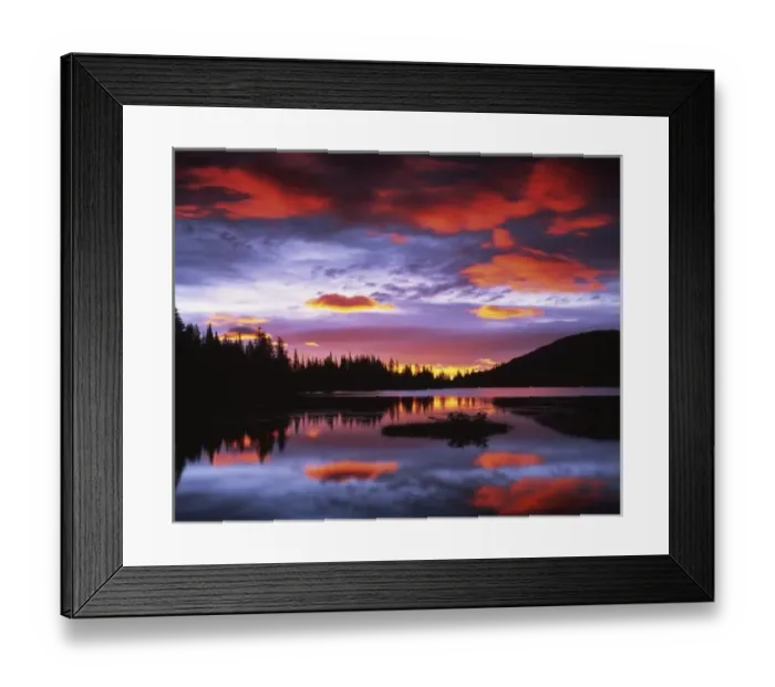 Framed Print : USA, Washington, Mt. Rainier National Park, Sunrise on Reflection Lake Framed Print : USA, Washington, Mt. Rainier National Park, Sunrise on Reflection Lake