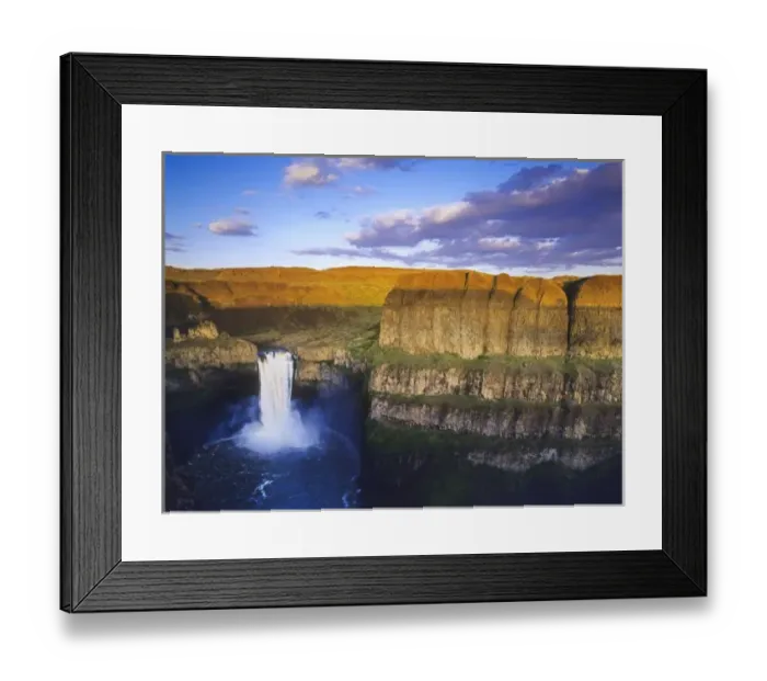 Framed Print : Palouse Falls State Park in Washington Framed Print : Palouse Falls State Park in Washington