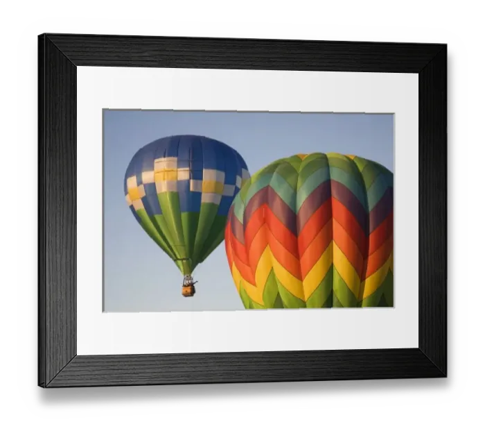 Framed Print : WA, Prosser, The Great Prosser Balloon Rally, Hot air balloons in flight Framed Print : WA, Prosser, The Great Prosser Balloon Rally, Hot air balloons in flight