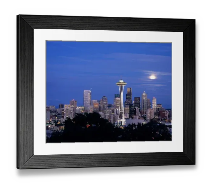 Framed Print : Seattle from Kerry Park. Seattle, WA Framed Print : Seattle from Kerry Park. Seattle, WA