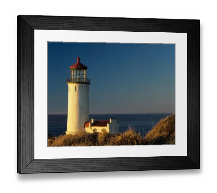 Framed Print : WA, Cape Disappointment State Park, North Head Lighthouse, established 1898, along Framed Print : WA, Cape Disappointment State Park, North Head Lighthouse, established 1898, along