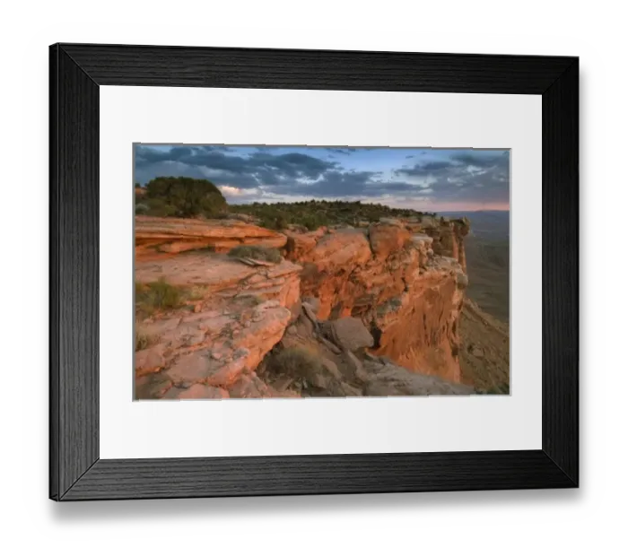 Framed Print : Canyon overlook in the Island in the sky district, Canyonlands National Park, Utah, USA Framed Print : Canyon overlook in the Island in the sky district, Canyonlands National Park, Utah, USA
