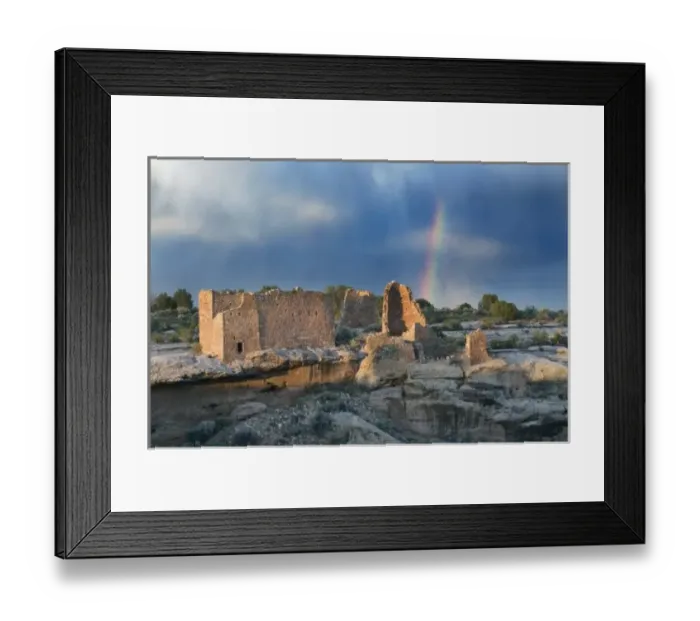 Framed Print : Hovenweep Castle, Hovenweep National Monument, Utah, USA