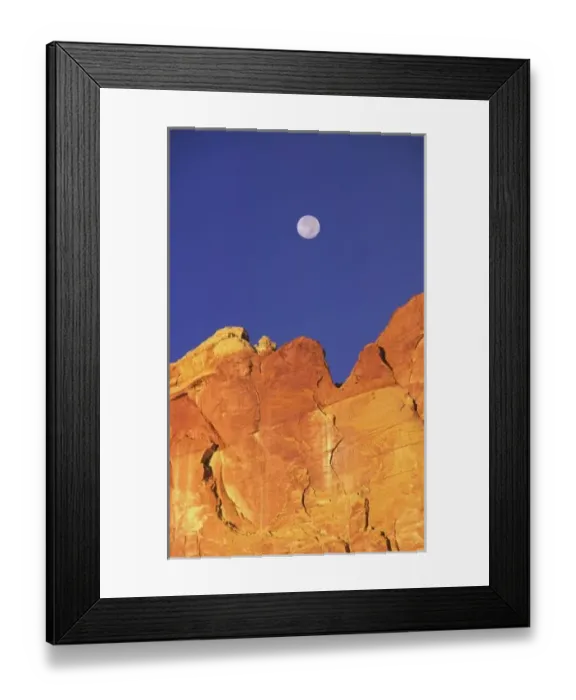 Framed Print : Sandstone escarpment Capitol Reef National Park, Utah, USA