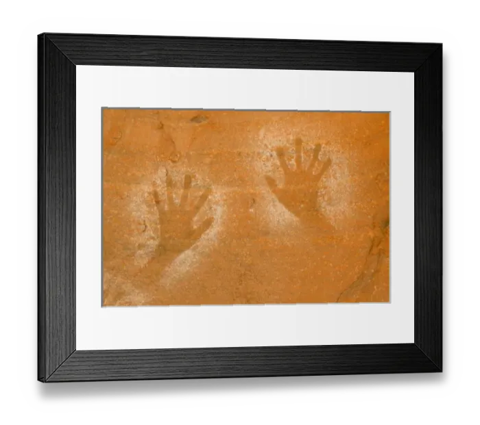 Framed Print : USA, Utah, Pictograph Framed Print : USA, Utah, Pictograph