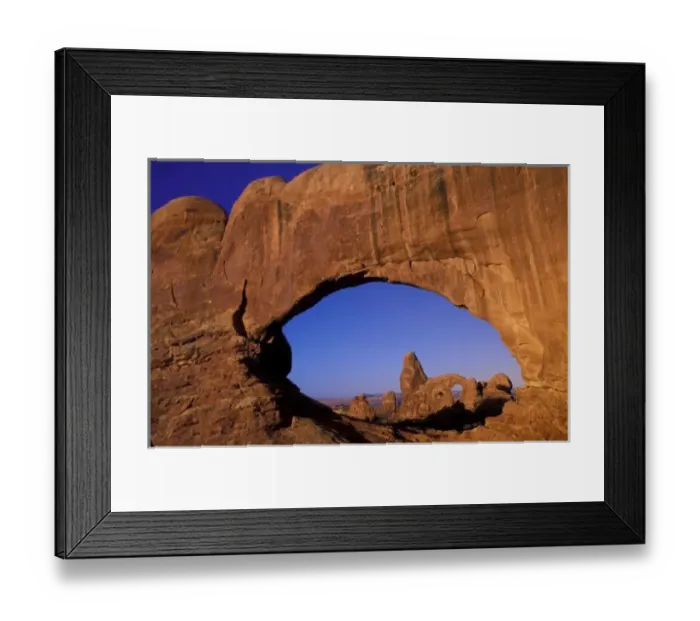 Framed Print : NA, USA, Utah, Arches National Park. Turret Arch