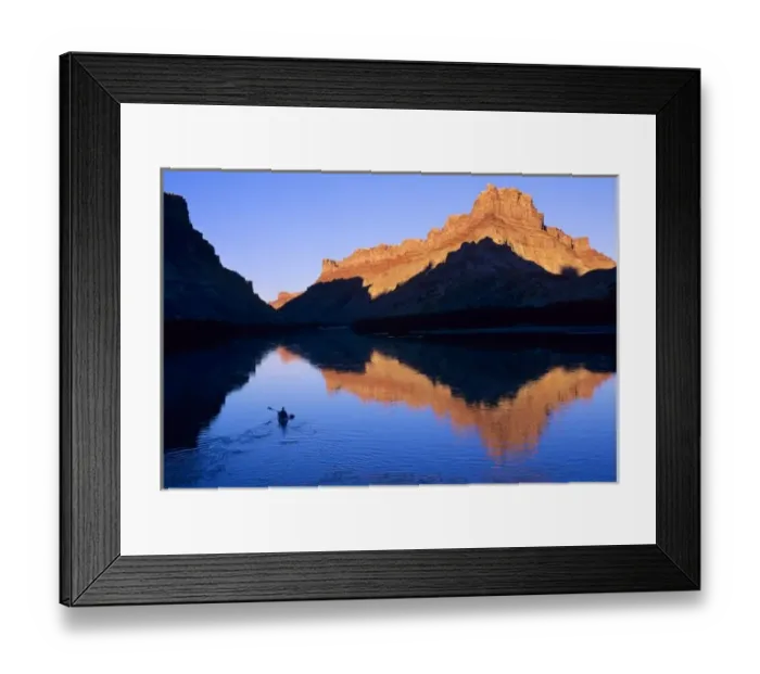 Framed Print : Kayaking on the Colorado River in Spanish Bottom, Canyonlands National Park, Utah. (MR) Framed Print : Kayaking on the Colorado River in Spanish Bottom, Canyonlands National Park, Utah. (MR)