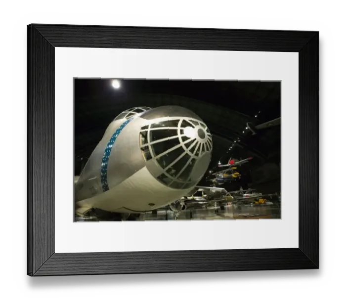 Framed Print : USA, Ohio, Dayton: US Air Force Museum and National Aviation Hall of Fame, 1950s Era B Framed Print : USA, Ohio, Dayton: US Air Force Museum and National Aviation Hall of Fame, 1950s Era B