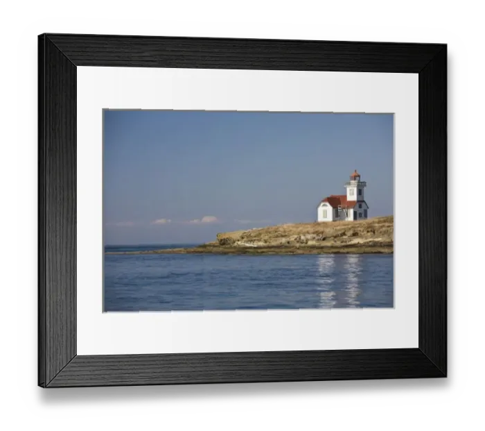 Framed Print : USA, Washington State, Patos Island. United States Coast Guard Light Station Framed Print : USA, Washington State, Patos Island. United States Coast Guard Light Station
