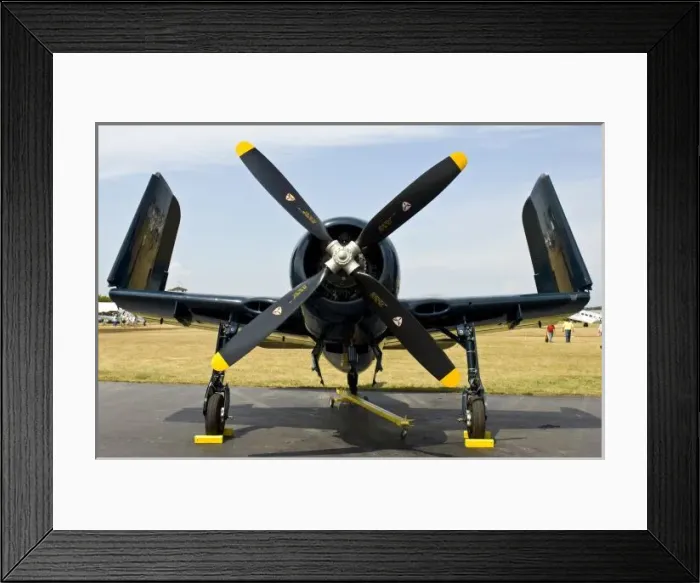 Framed Print : Grumman F8F Bearcat Navy Carrier Fighter on the ground Framed Print : Grumman F8F Bearcat Navy Carrier Fighter on the ground