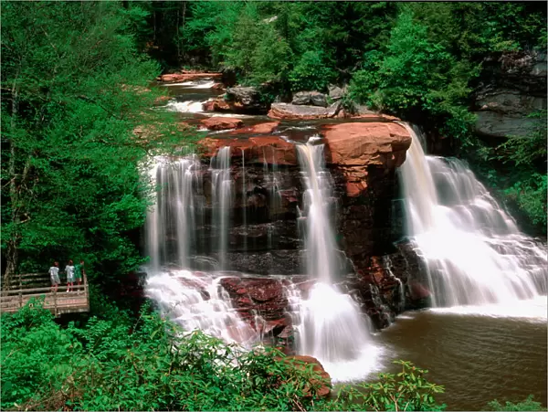 Blackwater Falls, West Virginia, scenic, waterfall