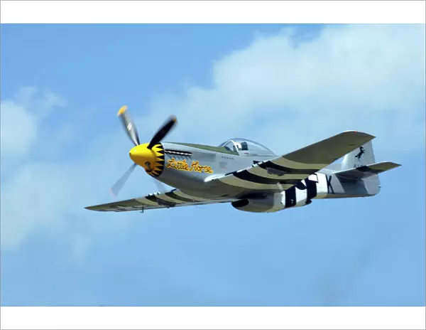 North American P-51D Mustang, Little Horse flying in the sky