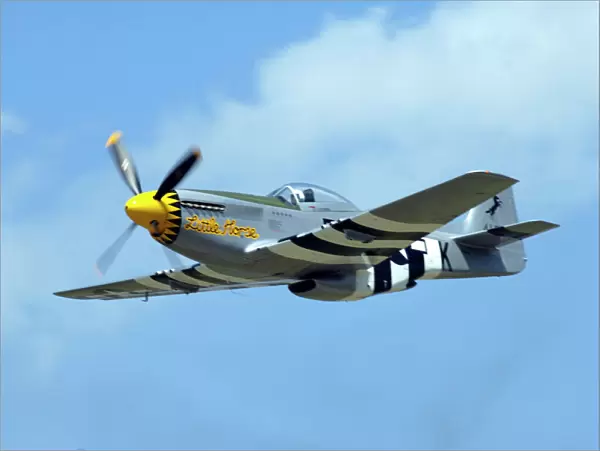 North American P-51D Mustang, Little Horse flying in the sky