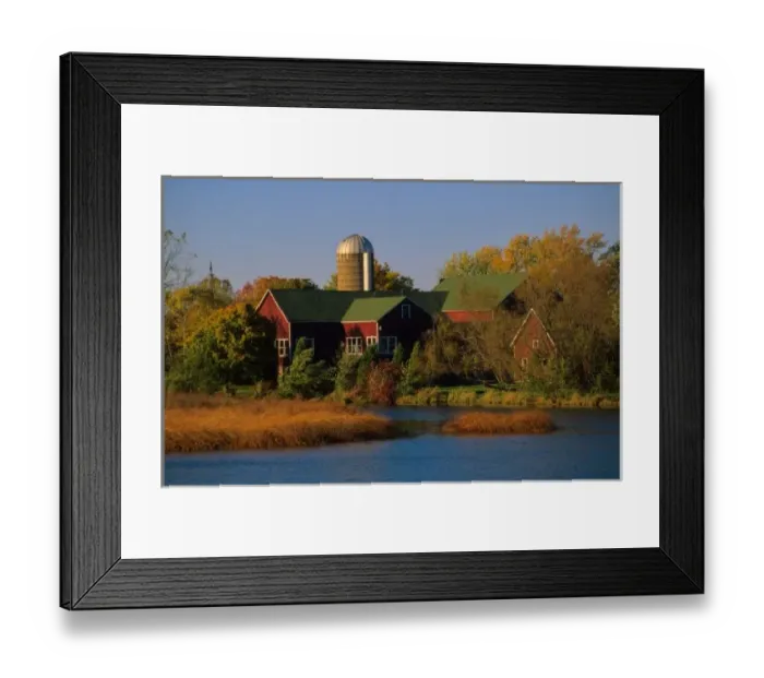 Framed Print : North America, USA, Wisconsin. Red Barn in Autumn Framed Print : North America, USA, Wisconsin. Red Barn in Autumn