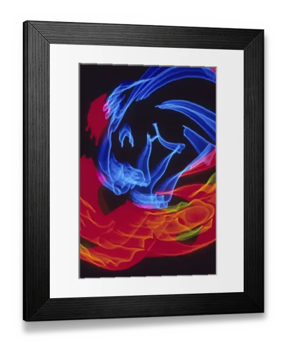 Framed Print : Nightzoom lighting