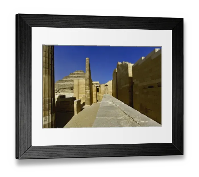 Framed Print : Step pyramid at Saqqara, one of the earliest Egyptian pyramids, built during the Third Dynasty Framed Print : Step pyramid at Saqqara, one of the earliest Egyptian pyramids, built during the Third Dynasty