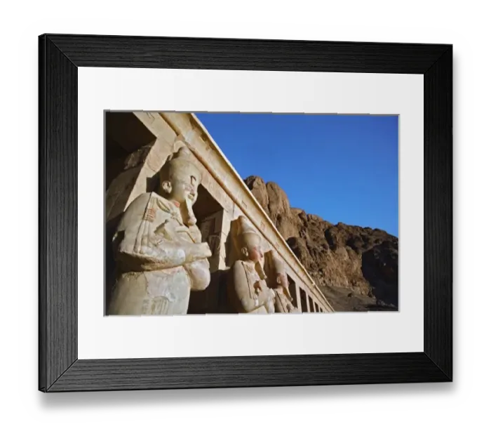 Framed Print : Mortuary Temple of Queen Hatshepsut (Deir Al-Bahri), West Bank of the Nile Valley