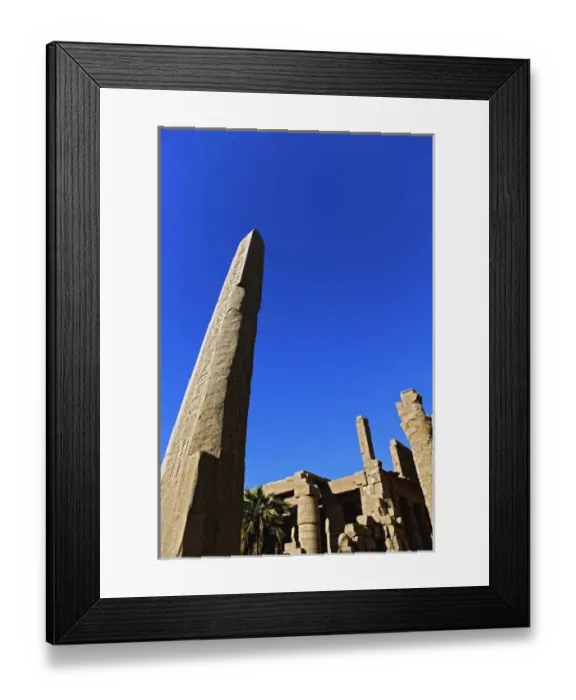 Framed Print : Queen Hatshepsut Obelisk, Temple of Karnak located at modern day Luxor, or ancient Thebes Framed Print : Queen Hatshepsut Obelisk, Temple of Karnak located at modern day Luxor, or ancient Thebes