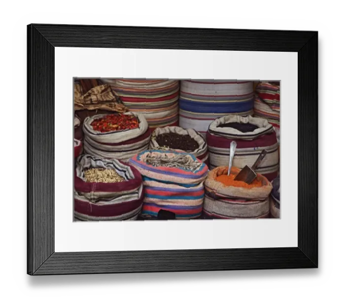 Framed Print : Spices for sale in spice shop, Khan el Khalili Bazaar, Cairo, Egypt Framed Print : Spices for sale in spice shop, Khan el Khalili Bazaar, Cairo, Egypt