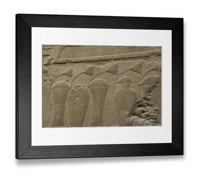 Framed Print : Egypt, Luxor, East Bank, Luxor Temple. Typical hieroglyphic covered wall, detail Framed Print : Egypt, Luxor, East Bank, Luxor Temple. Typical hieroglyphic covered wall, detail