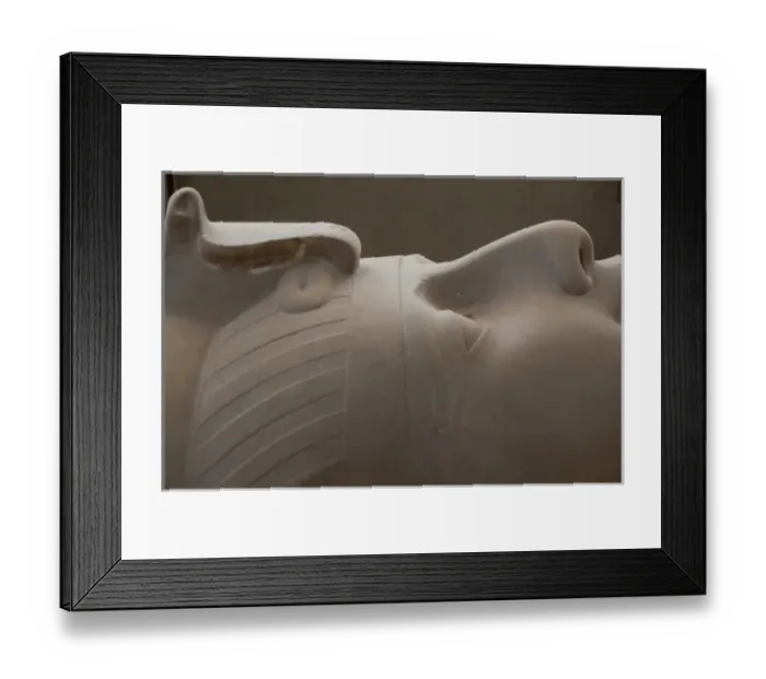 Framed Print : Egypt, Memphis (aka Menufer). Giant statue called The Colossus of Ramses II Framed Print : Egypt, Memphis (aka Menufer). Giant statue called The Colossus of Ramses II