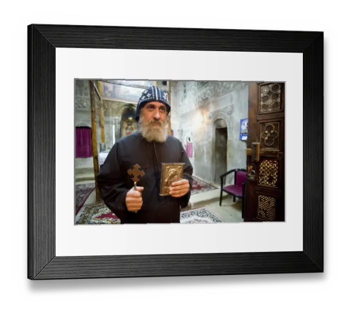 Framed Print : Egypt, Wadi Natroun. The sanctuary of St. Marys Church inside Coptic Christian Framed Print : Egypt, Wadi Natroun. The sanctuary of St. Marys Church inside Coptic Christian