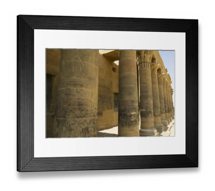 Framed Print : Egypt, Awan, Temple of Philalae Framed Print : Egypt, Awan, Temple of Philalae